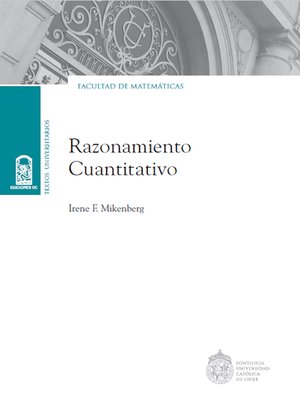 cover image of Razonamiento cuantitativo